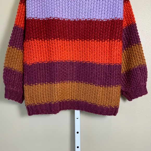 Natural Life Oversized Striped Cardigan Sweater - Picture 16 of 16